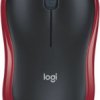 Logitech Mouse M185, Wireless, redOptical, 1000 dpi, 3 Button