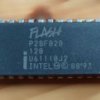 P28F020-120 CMOS flash memory (256K x 8)