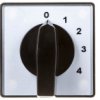 Łącznik Krzywkowy 0-1-2-3-4 1P 10A Do Wbudowania 4G10-109-U 63-249072-001