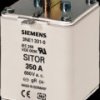 NH fuse NH2, 400 A, GS, 250 V (DC), 690 V (AC), 100 kA breaking capacity, 3NE1332-0