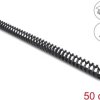 22075 Cable duct 25 x 26 mm, adhesive and screw-mountable, 50 cm, blac