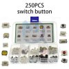 ZESTAW PRZYCISKÓW TACT SWITCH SMD 250SZT