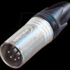 NC5MXX XLR cable connector, 5-pin, silver, nickel-plated