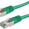 kabel LAN Roline 21.15.0183, 1 szt., RJ45, CAT 5e, F/UTP, 0.50 m, zielony