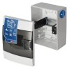 Rozdzielnica natynkowa 4-modułowa 140x173x104mm biała dymna 600.000.400 HOROZ ELECTRIC
