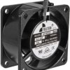 AC axial fan, 230 V, 60 x 60 x 30 mm, 14 m³/h, 27 dB, ball bearing, SEPA UF60D23BWH