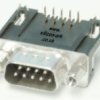 D-Sub 9-Way socket 90 degree pcb mount (SDEX09PNDT) - McMurdo