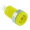 Yellow 4mm Shrouded Test Socket