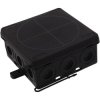 Wiska 10109588 Junction box (L x W x H) 86 x 86 x 41 mm Black IP55