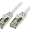 Patch cord SF/UTP 5e linka CCA PVC szary 15m 26AWG CP1102D