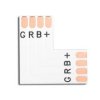 Łącznik kątowy do taśm LED PCB RGB 10mm (lutowany)