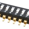 Przełącznik DIP DPST do druku 100 mA przy 6 V DC -40 → +85°C