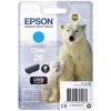 Epson C13T26124012 Ink cartridge T2612, 26 Original Cyan