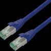 21453244 Patchkabel Cat.6a S/FTP (PiMF), blau, 1.5 m