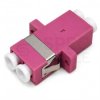 Adapter światłowodowy MM LC/UPC-LC/UPC duplex OM4 magenta NEKU