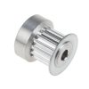 Koło pasowe rozrządu, materiał: Aluminium, Z: 16, otwór: 4mm, sz. paska: 6mm