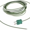 Termopara z odsłoniętym złączem K średnica 1/0.376mm długość 5m -75°C do +260°C Wtyk miniaturowy RS PRO