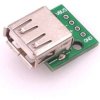Aapter Gniazdo USB typ A żeński na złącze DIP