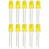 Dioda LED 5mm Żółta 10 Sztuk Zestaw
