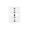 Antena TV VHF/UHF siatkowa ATV C z symetryzatorem / HN16 dpm