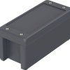 Bopla BA-S 180809 F Bocube Alu Gehäuse 7024 00164134 Urządzenia przemysłowe 199 x 86 x 90 aluminium grafitowy szary (ral