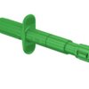 Flat measuring gripper, green, max. 25 mm, L 152 mm, CAT III, socket 4 mm, 66.9829-25