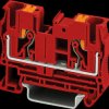 3211815 Continuity terminal, PT 6 red