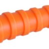 Cable grommet, cable Ø 4.6 to 5.4 mm, RG-58C/U, 0.6/2.8-4.7, L 44.5 mm, plastic, orange, 100001233