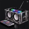 DIY zestaw głośnikowy bluetooth z radiem FM 87,5-108MHZ, zestaw do samodzielnego lutowania, projekt praktyczny, zestaw elektroni