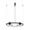Lampa Wisząca Orbit Kolor Czarny Metal/Szkło, 5Xe27 Ip20 5011 Zuma Line