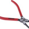 Szczypce do pierścieni Szczypce do pierścieni osadczych Teng Tools długość szczęk: 29mm długość całkowita: 29 mm Stal