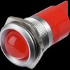 Q22P1GXXR220E Indicator LED, 220 V AC, 22 mm, FASTON, red/SG