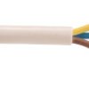 Kabel elastyczny RS PRO 4 Core 50 m Polichlorek winylu Sheath Biały, 500V 70 °C