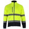 Bluza polarowa ostrzegawcza BASIC NEON LINE żółty 2XL STALCO S-51708