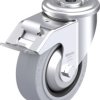 Blickle 483453 LER-POEV 100R-FI-SG-FA Rolka obrotowa z blachy stalowej Średnica koła: 100 mm Maksymalne obciążenie: 150