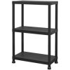 Sealey APPR3 Plastic Racking Unit with 3 Shelves 25kg Capacity Per Level