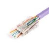 Wtyk Rj45 (8P8c) Przelotowy Kat.6 Nieekranowany Awg 26-24 /Woreczek Zawiera...