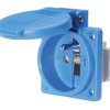 Gn-T 2P+Z IP54 250V/16A niebieskie Tarel 075