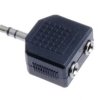 Przejście rozdzielacz Jack wtyk 3,5mm - 2x jack gniazdo 3,5mm