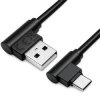 Qoltec Kabel USB typ C męski USB 2.0 A męski 1m