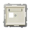 SONATA Obudowa gniazda komputerowego pojedyncze ecru GPK-1R/p/27