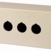 Eaton M22-I3M-SAL 118461 Obudowa 3 miejsca montażowe (Ø x W) 22 mm x 84 mm szary 1 szt.