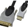 AUDA Prestige Kabel DVI-D Single Link / HDMI 1.4 FHD@60 (wtyk / wtyk) /30m/