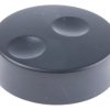 Pokrętło potencjometru oś: 6mm średnica: 38.6mm Okrągłe PVC Czarny RS PRO