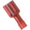Insulated flat plug sleeve, 4.8 x 0.8 mm, 0.5 to 1.0 mm², AWG 22 to 18, nylon, red, DNF18-187FIB-M
