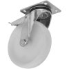 Sealey SCW4125SPLEM Heavy-Duty Nylon Castor Wheel Swivel -TL Ø125mm