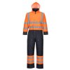 Coverall Hi Vis Contrast Lined Orange-Na