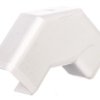 Pokrywa Kątowa Lh 15X10mm Biała 8683