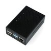 Obudowa do Raspberry Pi 4B - aluminiowa z wentylatorem - czarna - LT-4B01-F