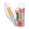 Żarówka Led E14 B40 4W 40W 470Lm 2200-2700K Ciepła 300 Filament Ściemnialna...